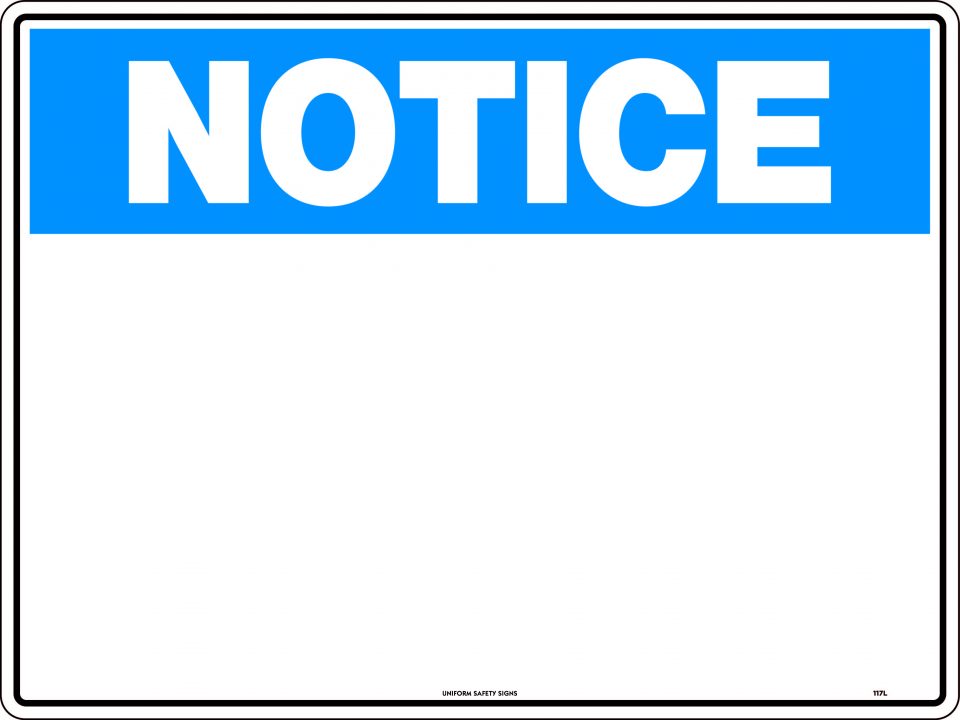 Notice Blank | Notice | USS