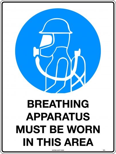 Breathing Apparatus Must be Worn | Mandatory Signs | USS