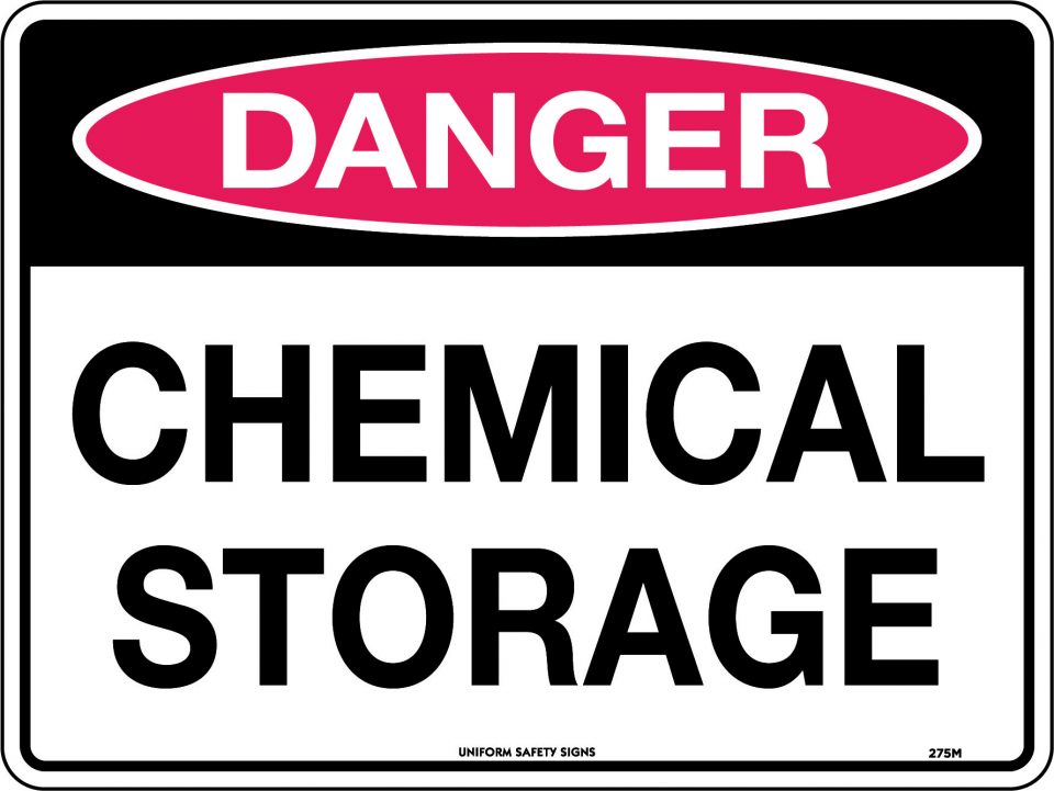 Danger Chemical Storage | Danger Signs | USS