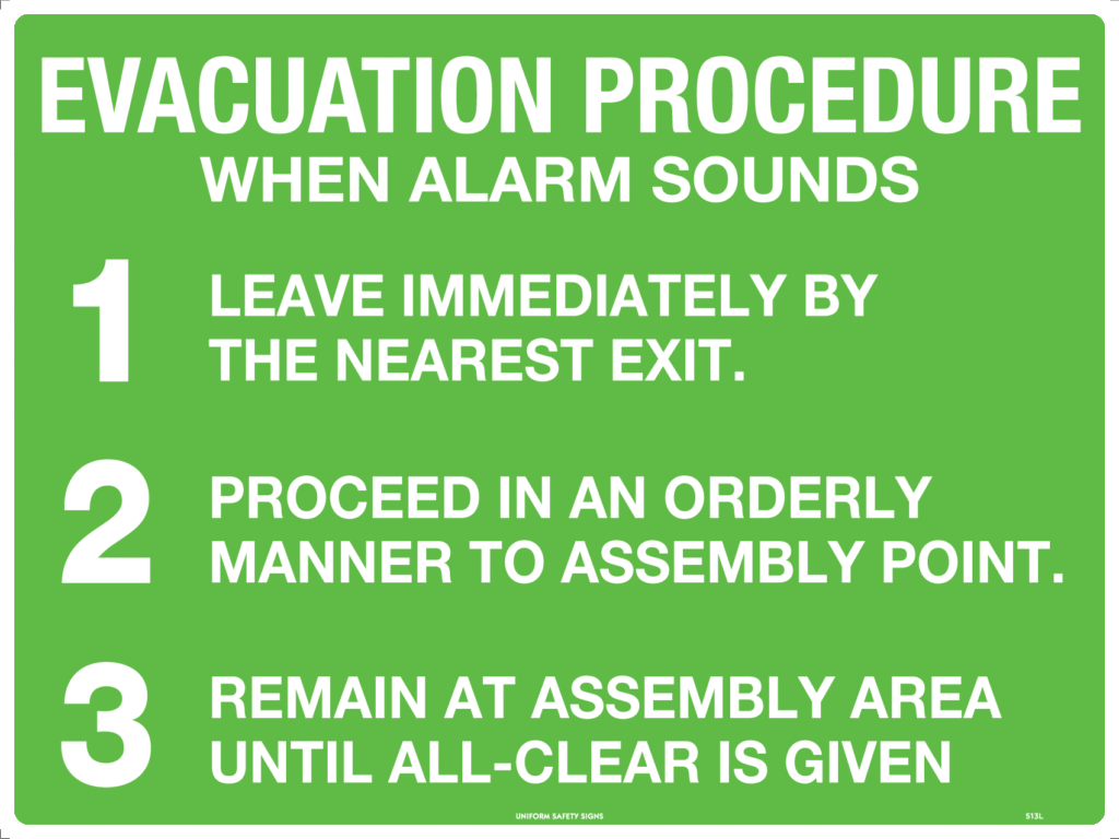 evacuation-procedure-first-aid-signs-uss