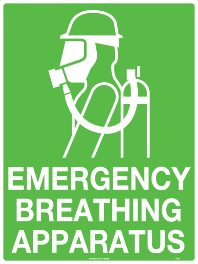 Emergency Breathing Apparatus | First Aid Signs | USS