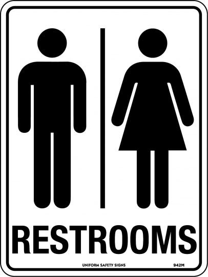 Restrooms | General Signs | USS