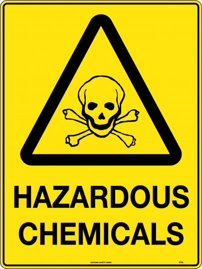 Caution Hazardous Chemicals | Caution Signs | USS