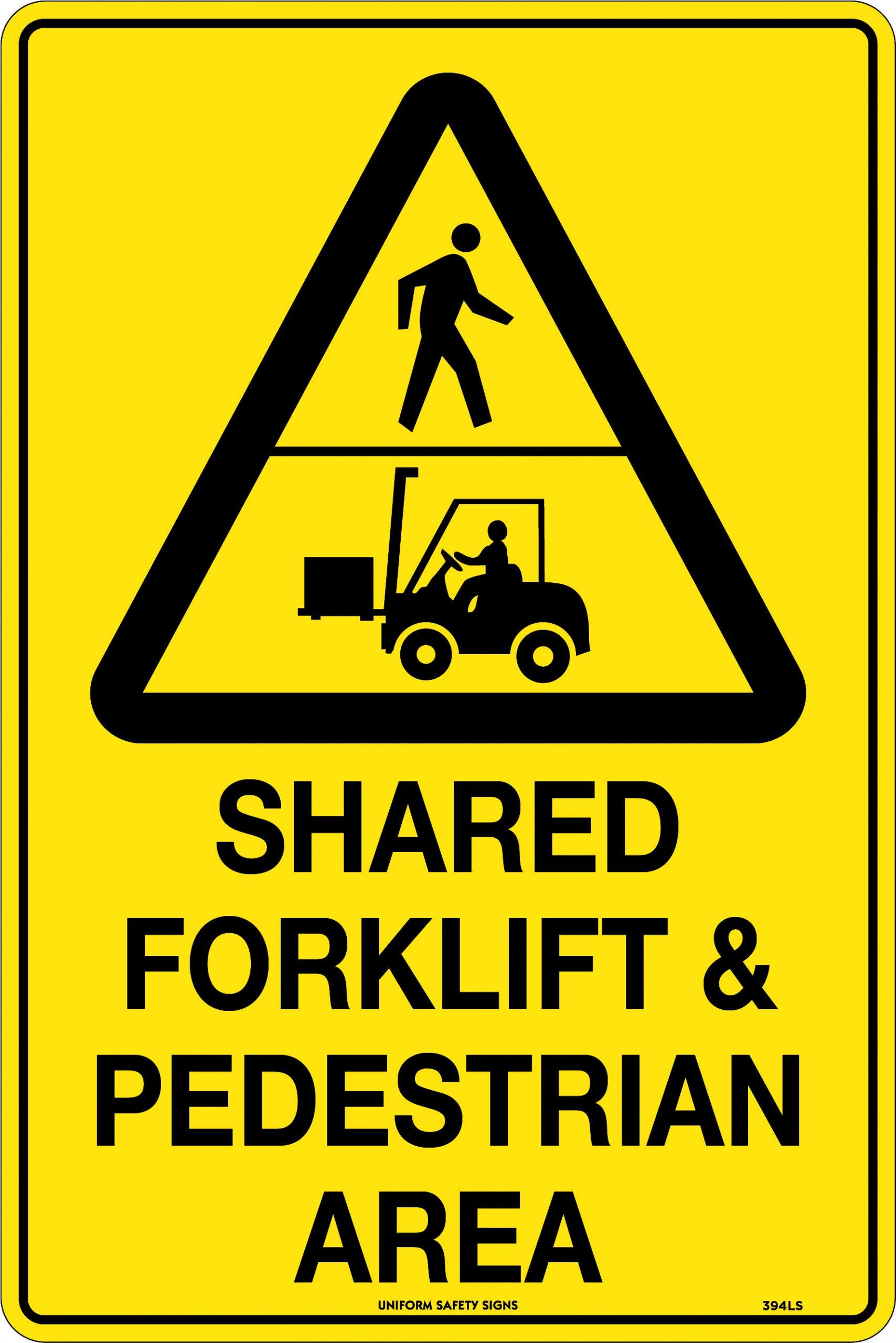 Caution Forklift Traffic Signs