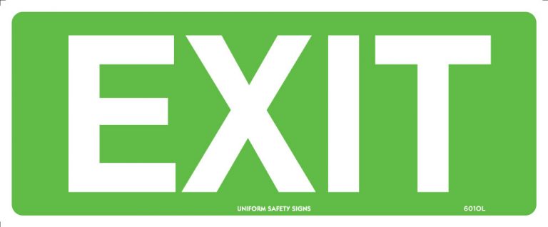 Exit | Exit/Entry Signs | USS