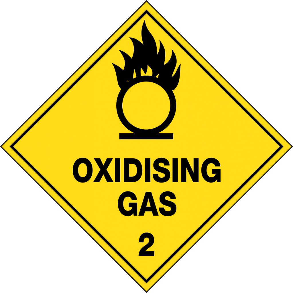 Hazchem Labels - Oxidising Gas 2 | Hazchem Signs | USS