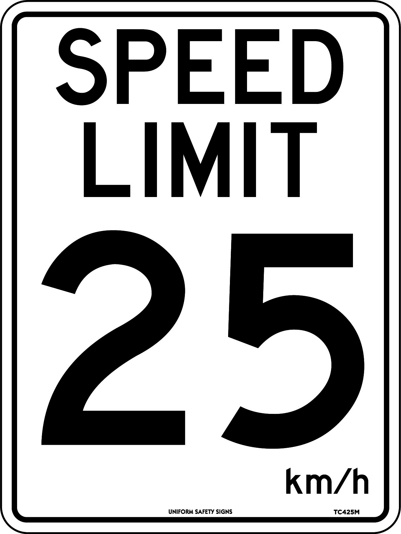 25km Speed In Roundel Road Signs Speed Limit Uss | Images and Photos finder