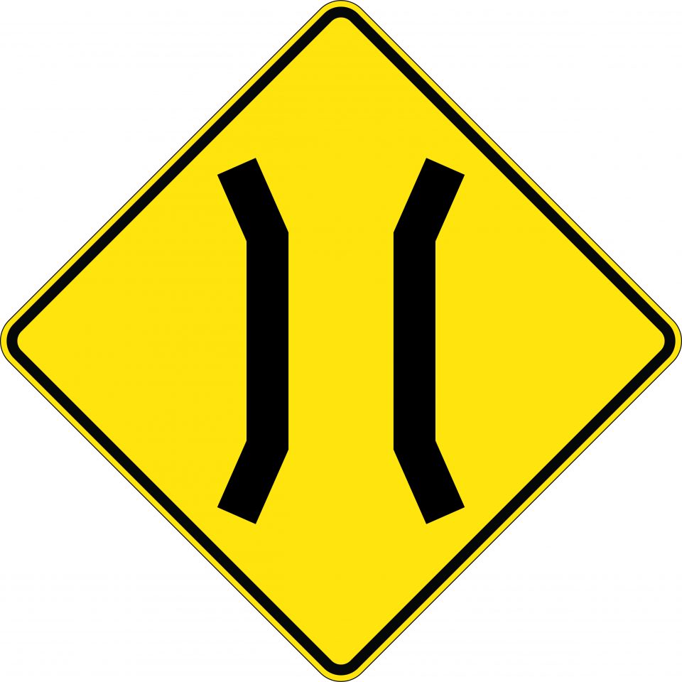 Narrow Bridge | Road Signs | USS