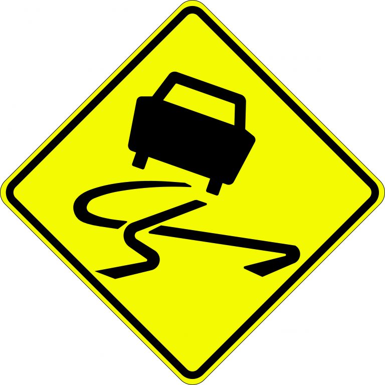 Slippery Surface Picto | Road Signs | USS