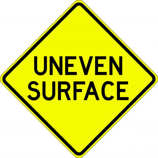 Uneven Surface | Road Signs | USS