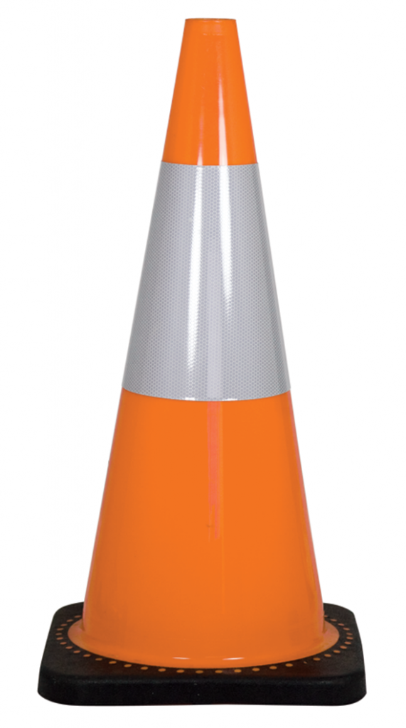 450mm - Cl.1 Reflective - Traffic Cones (Orange) | Cones & Stands ...